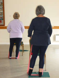 Chair and Stading Pilates