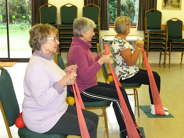 Chair and Stading Pilates