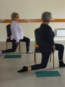 Chair and Stading Pilates